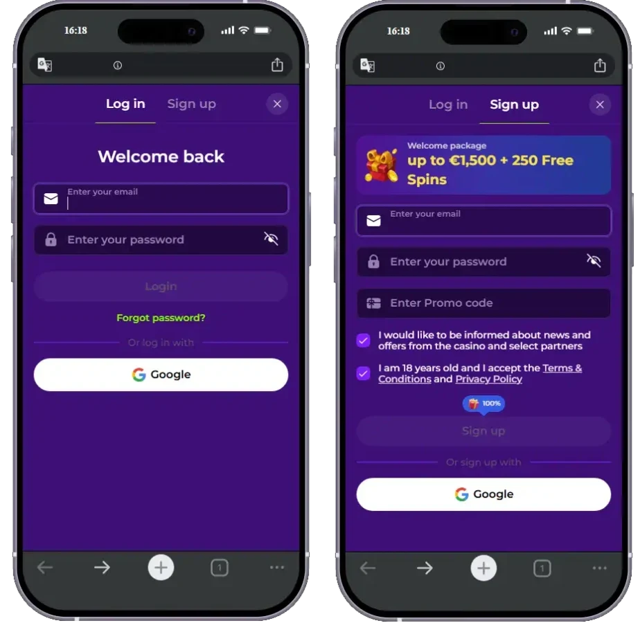 Hoe u kunt registreren en een Gambloria Casino login aanmaakt